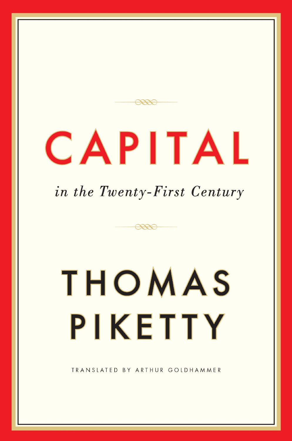 Capital in the Twenty-First Century cover